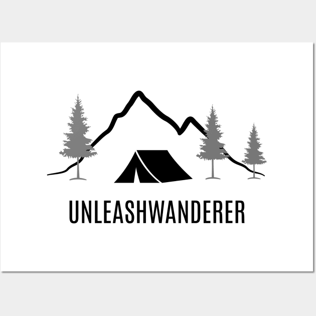 Unleast Wanderer, Solo Travel Wall Art by InF